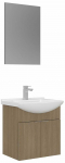 Vannitoa m&ouml;&ouml;bli komplekt Kalune Design Purus, tamm v., 50 cm x 55 cm x 58 cm