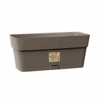 Lillekast Stefanplast Ethica 2168214, plastik, 30 cm x 13 cm, pruun v.