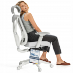 T&ouml;&ouml;tool Desktronic SitPro 3D, 74 x 74 x 109.5 - 133 cm, hall v.