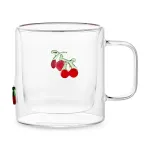Topeltseinaga klaasist tass Ambition Tutti Cherry, punane v./l&auml;bipaistev v., 0.33 l