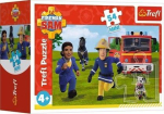 Pusle Trefl Fireman Sam On Standby 19761, 13 cm x 20 cm, 54 tk, mitmev&auml;rviline