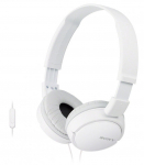 Juhtmega k&otilde;rvaklapid Sony MDR-ZX110AP, valge v.