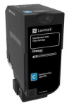 Tindiprinteri kassett Lexmark CS72x 74C0S20, sinine v.