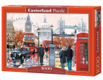 Pusle Castorland Richard Macneil: "London Collage" 1000 el. 103140, 68 cm x 47 cm, 1000 tk, mitmev&auml;rviline