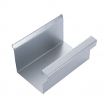 Vihmaveerenni &uuml;hendus, 8 cm, metall, hall v.