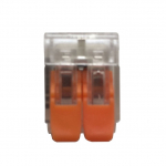 Klemmplokk Elektrowerk, 0,2&ndash;4 mm&sup2;, 2 koht., 32 A, oranž