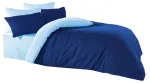 Tekikott Bradley Duvet 128903, sinine v./helesinine v., 200 cm x 210 cm