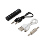 Adapter Savio Transmiter Audio Receiver 3.5mm TR-11/B 3.5 mm, 2.5 mm, must v.
