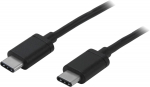 Kaabel StarTech, 2 x USB-C, 200 cm, must v., 60 W