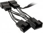 Kaabel Kolink 1-4 PWM Fan Splitter 4-pin PWM female, 4 x 4-pin PWM male, 0.35 m, must