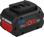 Aku Bosch ProCORE18V, 18 V, li-ion, 5500 mAh