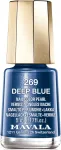 K&uuml;&uuml;nelakk Mavala Nail Color Pearl 269, deep blue v., 5 ml