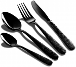 S&ouml;&ouml;giriistade komplekt Berlinger Haus Mirror Black, must v., 24 tk.