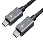 Kaabel Extra Digital Thunderbolt 3 CA913343 USB Type-C, USB Type C, 2 m, must v./hall v.
