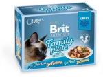 Kassi m&auml;rgtoit Brit Premium Family Plate, 0.085 kg x 12 tk