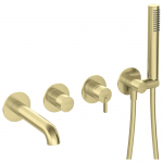 Peidetud vannitoa segisti Deante Silia BQS_R18P, kuldne