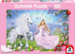 Pusle Schmidt The Unicorn Princess 389741, 24 cm x 36 cm, 100 tk, mitmev&auml;rviline