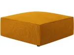 Tumba Micadoni Home Ruby, kollane v., 93 cm x 93 cm x 40 cm