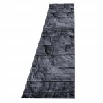 Koridorivaip Parma, must v., 300 cm x 80 cm