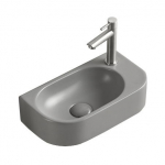 Vannitoa kraanikauss Mexen Viera 21274061L, keraamiline, 40 cm x 21 cm x 12 cm, hall