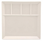 Serveerimistaldrik MPL Consulting, 24 cm, 24 cm, Valge