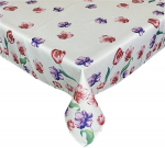 Laudlina ristk&uuml;likukujuline OHB01-01, valge/punane/roheline, 110 x 160 cm