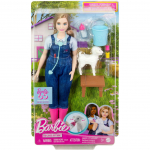 Nukk aksessuaaridega Mattel Barbie Careers Farm Vet HRG42, 29 cm, mitmev&auml;rviline