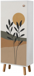 Kingakapp Kalune Design Vegas B 956, valge v., 50 cm x 38 cm x 135 cm