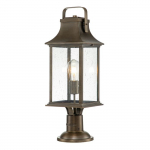 Vabalt seisev v&auml;lisvalgusti Quintiesse Grant, 60W, E27, IP44, pronks v., 21.6 cm x 64.8 cm