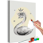Maalimine numbrite j&auml;rgi Artgeist Swan In The Crown MA_0594, 40 x 60 cm