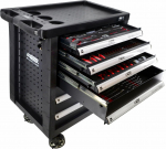 T&ouml;&ouml;riistak&auml;rud AWTools AW15100, 46.5 cm x 76.5 cm x 97.5 cm, must v.