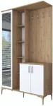Esiku kapp Kalune Design EA109, valge v., 37.5 cm x 120 cm x 198.6 cm
