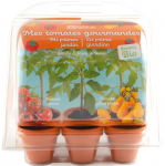 Taimekasvatuse komplekt Radis Et Capucine My First Greenhouse Organic Tomatoes, punane/kollane