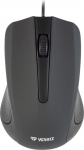 Juhtmega arvutihiir Yenkee YMS 1015BK, usb type-a, must v.