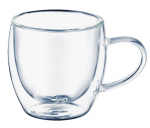 Topeltklaasist kruusikomplekt Ambition Mia 96857, l&auml;bipaistev v., 0.1 l