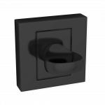 WC p&ouml;&ouml;rdlukk Kuchinox LK5_903A, must, 5.5 cm x 5.5 cm