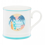 Tass Ambition Summer, valge v./t&uuml;rkiissinine v., 0.38 l