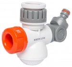 Universaalne segisti adapter Bradas White Line, plastik