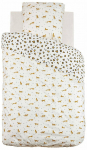 Laste voodipesukomplekt Atmosphera Leopard, pruun v./valge v./must v., 140 x 200 cm