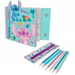 Loominguline raamat, koos tarvikutega Kids Euroswan Stitch, sinine v.