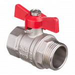 Ventiil Invena ZK-04-015-L, kuul, 1/2"