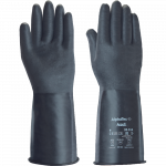 T&ouml;&ouml;kindad keemilised Ansell AlphaTec 38514, must v., 9