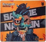 Hiirematt A4Tech Bloody SI45 Renegade Sunset, 45 cm x 40 cm x 0.4 cm, must v./oranž v.