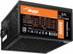 Toiteplokk Akyga ATX AK-C2 500 W, 12 cm
