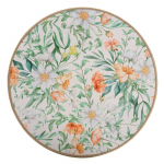 Lauamatt Iris, 35 cm x 35 cm x 35 cm, Roheline/Oranž