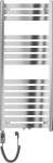 Elektriline r&auml;tikuradiator Mexen Uran, kroom, 50 cm x 120 cm, 600 W