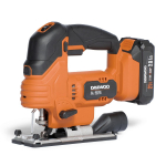 Juhtmeta akutikksaag Daewoo DAJ 2221Li SET, 21 V