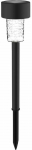 Maasse torgatav p&auml;ikesepaneeliga valgusti Retlux RGL 103 CW, 0.08W, IP44, must v.