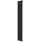 Radiaator Invena Mono, 48 cm x 200 cm, alumine &uuml;hendus keskel, 1094 W, must v.