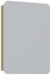 Seinakinnitusega vannitoakapp peegliga Kalune Design Orbit, pruun v., 16 cm x 50 cm x 71 cm